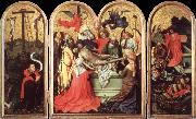 Robert Campin Entombment Triptych china oil painting reproduction